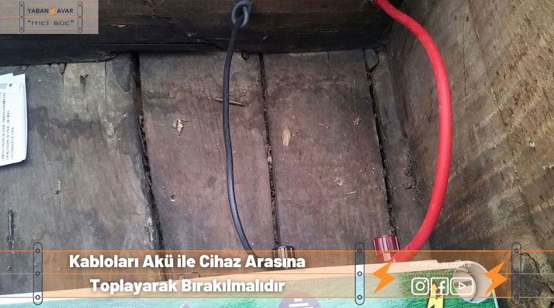 elektirikli çit sistmi yabansavar.com kovan elektrikli çit çalışma prensibi