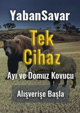 Yabansavar Elektrikli Çit Ayı Domuz Kovucu