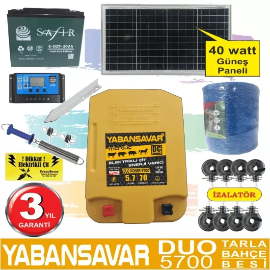 Elektrikli Çit | Ayı Domuz Kovucu